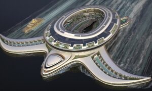 Read more about the article Das größte Kreuzfahrtschiff der Welt soll wie eine Schildkröte aussehen